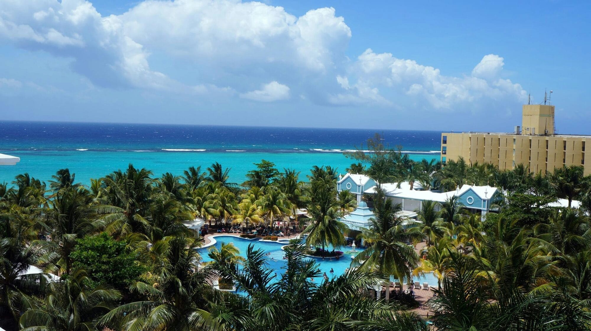 Exploring beaches during vacation in jamaica