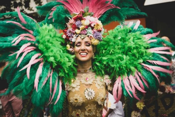 Carnival in Jamaica being celebrated